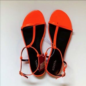 Neon sandals